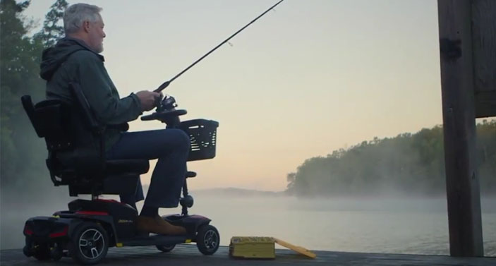 Pride Jazzy Zero Turn Mobility Scooter